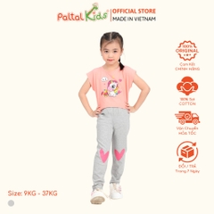 Quần Dài Cotton Borib Bé Gái Cao Cấp - 228 8051