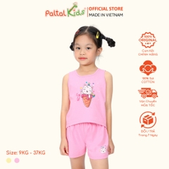 BST Mùa Hạ - Bộ Đùi Tay Ngắn Cotton Mỹ Bé Gái Cao Cấp - 025 2063