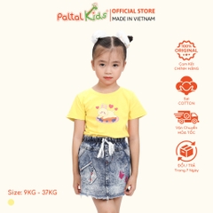 Áo Thun Cotton Mỹ Bé Gái Cao Cấp - 020 1365