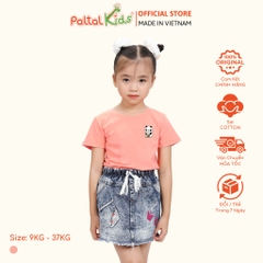 Áo Thun Cotton Mỹ Bé Gái Cao Cấp - 020 1366