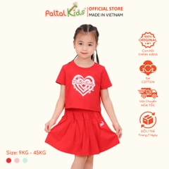 Set Áo Mix Chân Váy Cotton Mỹ Cao Cấp - 022 9203