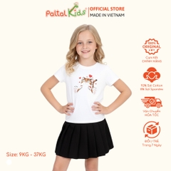 Áo Thun Cotton Mỹ Bé Gái Cao Cấp - 020 1374