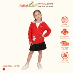 Áo Khoác Tai Thỏ CVC Bé Gái Cao Cấp - 401 4015