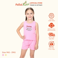 BST Mùa Hạ - Bộ Đùi Tay Ngắn Cotton Mỹ Bé Gái Cao Cấp - 025 2164