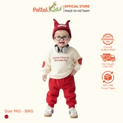 BST Mùa Đông - Đồ Bộ Tay Dài Nỉ 2 Da Bé Trai Cao Cấp - 223 6053