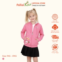 Áo Khoác Tai Thỏ CVC Bé Gái Cao Cấp - 401 4017