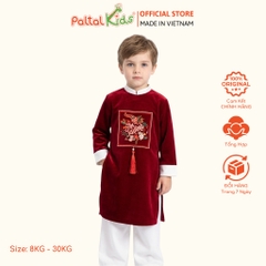 Set Áo Dài Thêu An Khang Cách Tân Bé Trai Cao Cấp - 533 6091