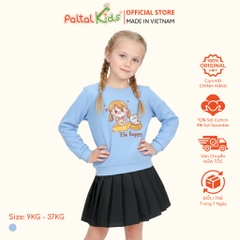 Áo Sweater Cotton Borib Bé Gái Cao Cấp - 020 1380