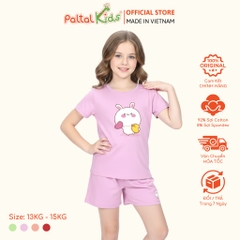 Đồ Bộ Đùi Cơ Bản Cotton Mỹ Bé Gái Cao Cấp - 025 2017 - Size 10