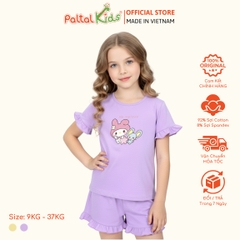 BST Mùa Xuân - Bộ Đùi Tay Ngắn Cotton Mỹ Bé Gái Cao Cấp - 025 5151