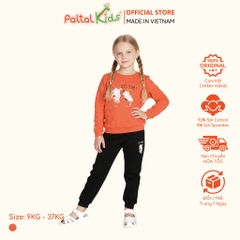 BST Mùa Đông - Đồ Bộ Tay Dài Cotton Borib Bé Gái Cao Cấp - 223 6047