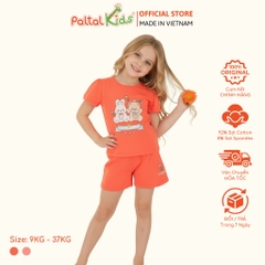 BST Mùa Xuân - Bộ Đùi Tay Ngắn Cotton Mỹ Bé Gái Cao Cấp - 025 2168