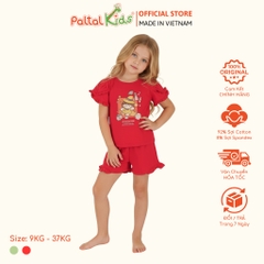 BST Mùa Xuân - Bộ Đùi Tay Ngắn Cotton Mỹ Bé Gái Cao Cấp - 025 2169