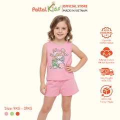 BST Mùa Hạ - Bộ Đùi Tay Ngắn Cotton Mỹ Bé Gái Cao Cấp - 025 2154