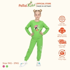 BST Mùa Đông - Bộ Dài Tay Dài Cotton Mỹ Bé Gái Cao Cấp - 023 6034