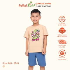 Áo Thun Cotton Mỹ Hình In Quái Vật Bé Trai Cao Cấp - 020 1398