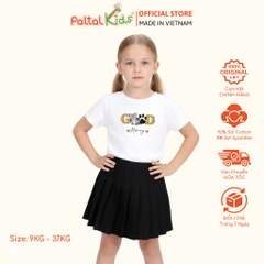 Áo Thun Cotton Mỹ Hình In Mèo GOOD Bé Gái Cao Cấp - 020 1403