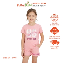 Đồ Bộ Đùi Cotton Mỹ Hình In 96 Bé Gái Cao Cấp - 025 2134