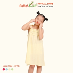 Đầm Dáng A Hai Dây Lanh Lạnh Cao Cấp - 252 8027