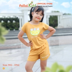 BST Mùa Hạ - Bộ Đùi Tay Ngắn Cotton Mỹ Bé Gái Cao Cấp - 025 5158