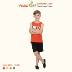 Đồ Bộ Đùi Sát Nách Hình In Nhiệt Cotton Borib Bé Trai Cao Cấp - 225 2126