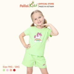 Đồ Bộ Đùi Cơ Bản Cotton Mỹ Bé Gái Cao Cấp - 025 2016 - Size 9