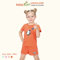 Đồ Bộ Đùi Cơ Bản Cotton Mỹ Bé Gái Cao Cấp - 025 5161 - Size 11