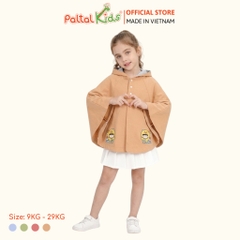 Áo Choàng Cánh Dơi Cotton Melan Bé Gái Cao Cấp - 191 4026