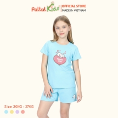 Đồ Bộ Đùi Cơ Bản Cotton Mỹ Bé Gái Cao Cấp - 025 2015 - Size 14