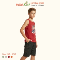 Áo Thun Sát Nách Hình In Urban Cotton Mỹ Bé Trai Cao Cấp - 020 1418