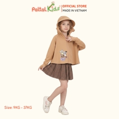 Áo Khoác Croptop Poly Chống Nắng Hình In Nhân Vật Hoạt Hình Bé Gái Cao Cấp - 311 4038