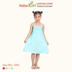 Đầm Dáng A Hai Dây Lanh Lạnh Cao Cấp - 252 8027