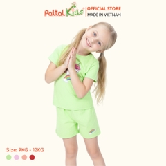 Đồ Bộ Đùi Cơ Bản Cotton Mỹ Bé Gái Cao Cấp - 025 2016 - Size 9