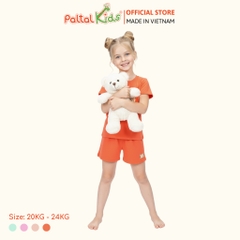 Đồ Bộ Đùi Cơ Bản Cotton Mỹ Bé Gái Cao Cấp - 025 5162 - Size 12