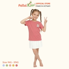 Áo Thun Cotton Melan 4 Chú Mèo Bé Gái Cao Cấp - 190 1409