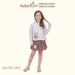 Áo Khoác Croptop Poly Chống Nắng Hình In Nhân Vật Hoạt Hình Bé Gái Cao Cấp - 311 4038