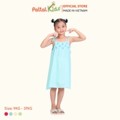 Đầm Dáng A Hai Dây Lanh Lạnh Cao Cấp - 252 8027