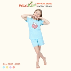 Đồ Bộ Đùi Cơ Bản Cotton Mỹ Bé Gái Cao Cấp - 025 2015 - Size 14