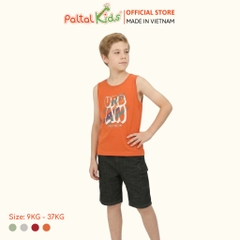 Áo Thun Sát Nách Hình In Urban Cotton Mỹ Bé Trai Cao Cấp - 020 1418