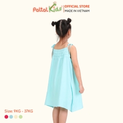 Đầm Dáng A Hai Dây Lanh Lạnh Cao Cấp - 252 8027