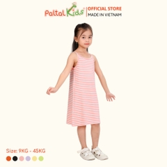 Đầm Dáng A Hai Dây Viscose Cao Cấp - 32C 8028