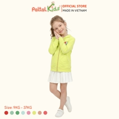 Áo Khoác Hình In Gấu Cotton TC Chống Nắng Bé Gái Cao Cấp - 431 4030