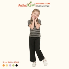 Đồ Bộ Dài Áo Dây Rút Cotton Viscose Bé Gái Cao Cấp - 023 6073