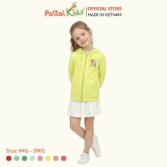 Áo Khoác Hình In Gấu Cotton TC Chống Nắng Bé Gái Cao Cấp - 431 4030