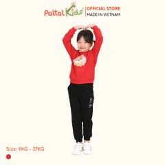 BST Mùa Đông - Đồ Bộ Tay Dài Cotton Borib Bé Gái Cao Cấp - 223 6042