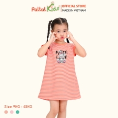 Đầm Dáng A Cánh Dơi Cotton Mỹ Cao Cấp - 02C 8024