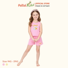 BST Mùa Hạ - Bộ Đùi Tay Ngắn Cotton Mỹ Bé Gái Cao Cấp - 025 2163