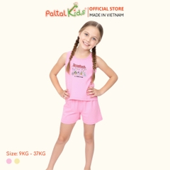 BST Mùa Hạ - Bộ Đùi Tay Ngắn Cotton Mỹ Bé Gái Cao Cấp - 025 2164