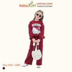 BST Mùa Đông - Đồ Bộ Tay Dài Nỉ Trung Bé Gái Cao Cấp - 223 6051