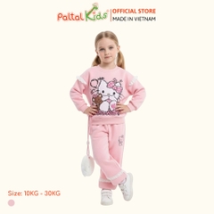 BST Mùa Đông - Đồ Bộ Tay Dài Nỉ 2 Da Bé Gái Cao Cấp - 223 6058